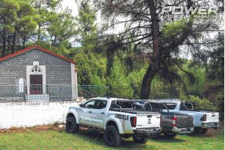 Nissan Navara 2,3lt DCi 182Ps / Toyota Hilux 2,4lt D-4D Cruiser 150Ps / Mitsubishi L200 Club Cab 2,2lt DI-D 150Ps 